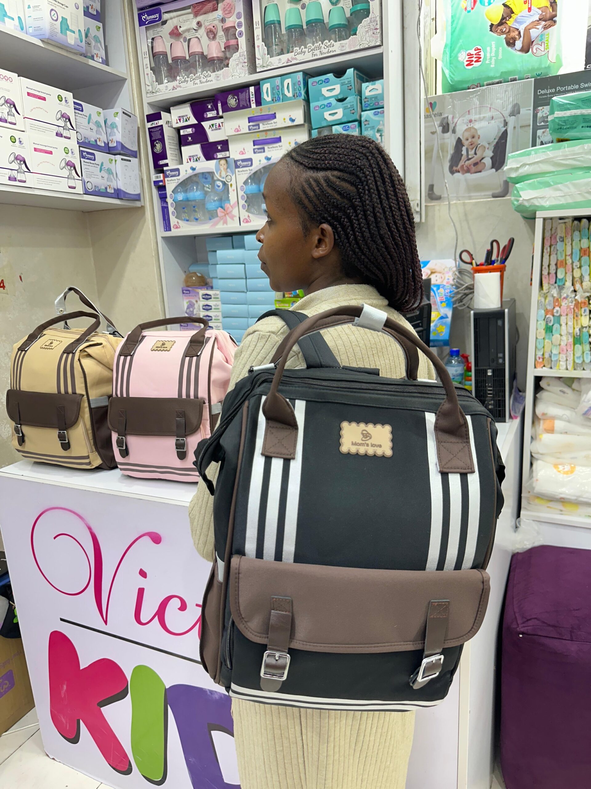 7ce32872-9b4d-4eca-bcc6-d092e1c46dce BACKPACK DIAPER BAG - Image 1