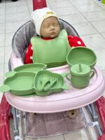 SILICONE FEEDING SET