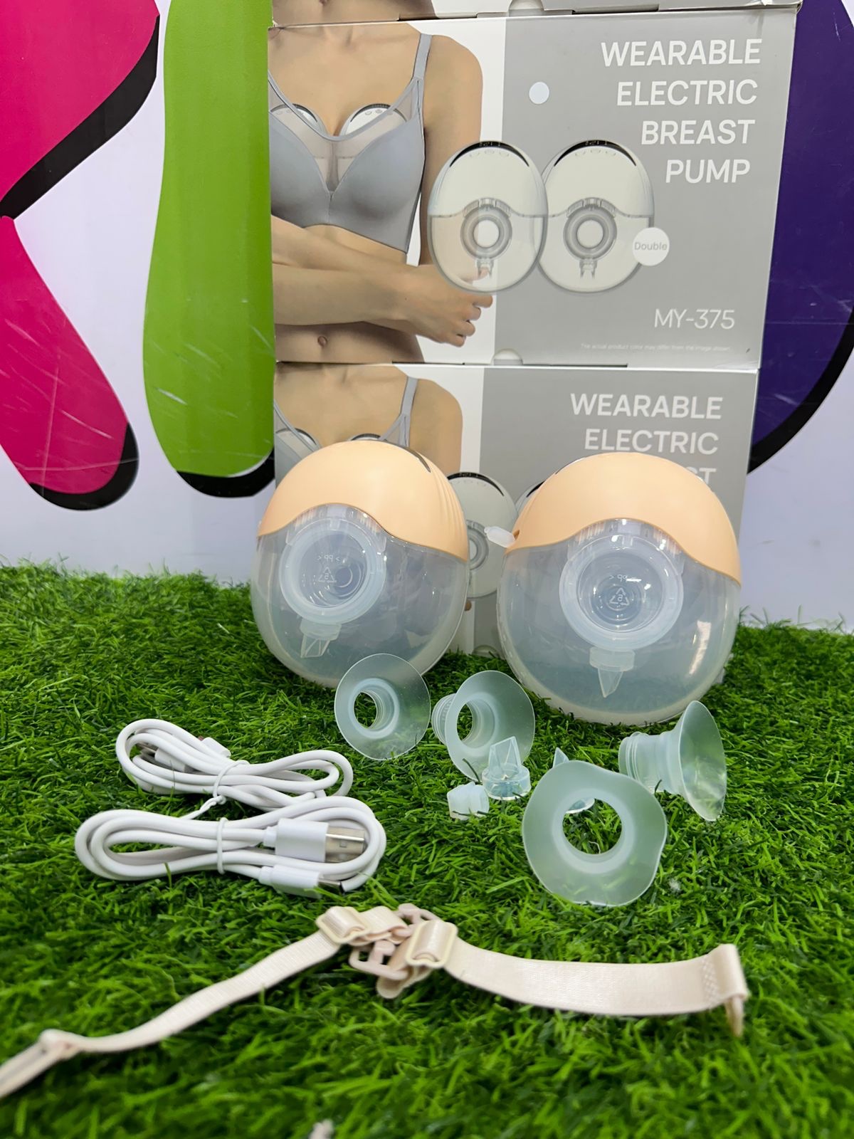bb08b4a1-9a1a-4823-addf-f2f60e848652 DOUBLE WEARABLE BREASTPUMP - Image 1