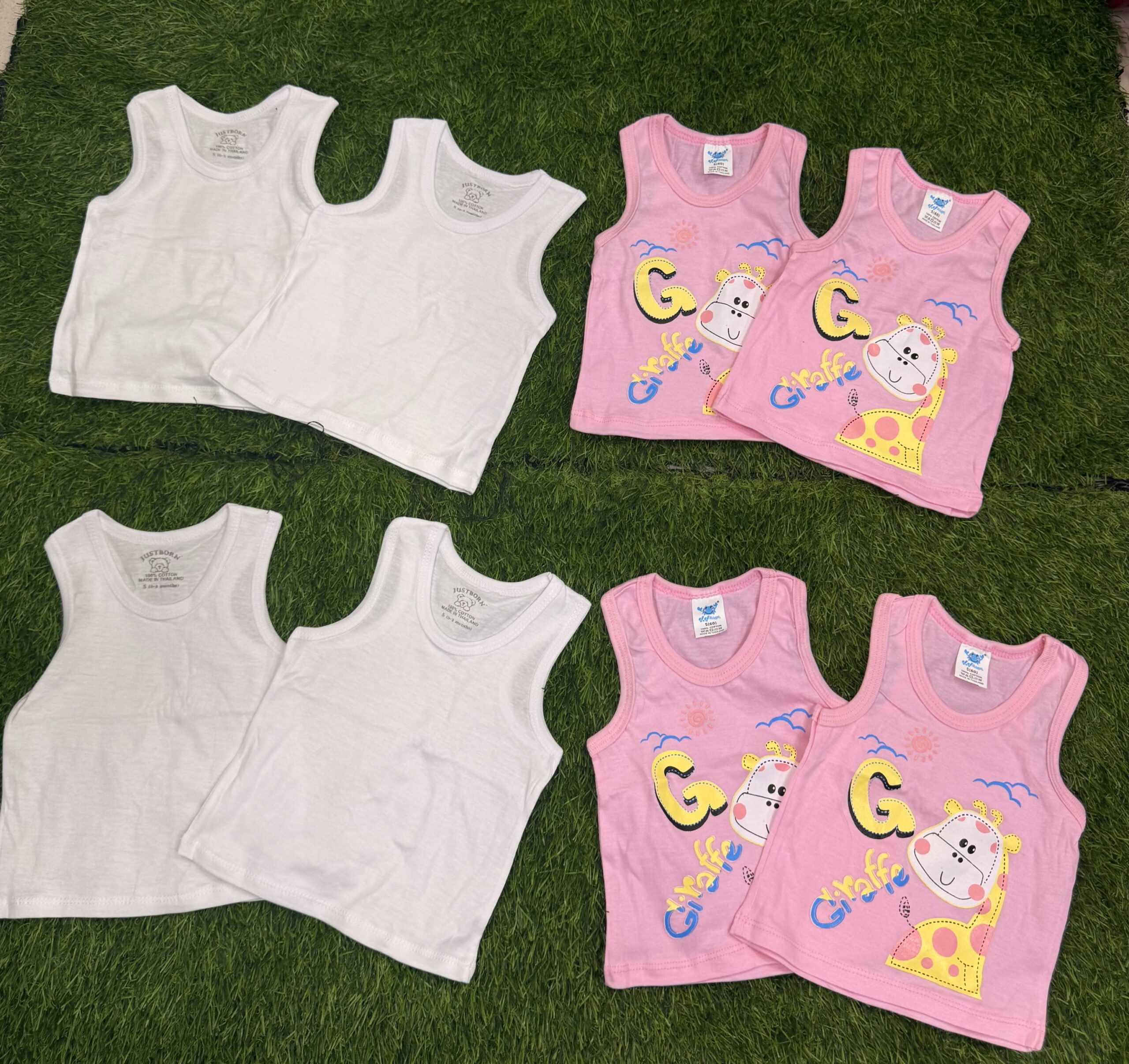 img_8784 Cotton vest Newborn -24 months - Image 1